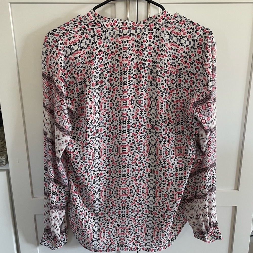 LOFT Multicolor Patterned Blouse - Picture 4 of 6